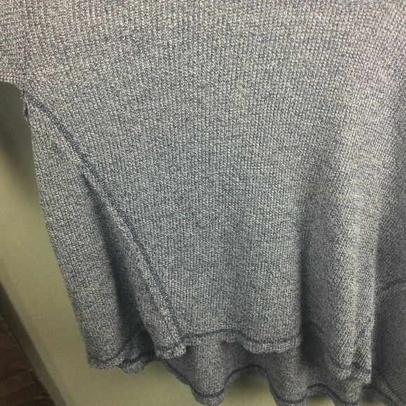 Anthropologie Deletta Millipa Cold Shoulder Oversized Raw Trim Sweater Sz Small - Picture 7 of 13